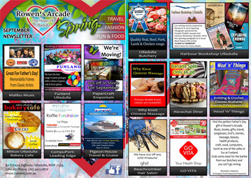 Rowen's September Newsletter